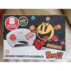 BLAST‎ Bandai Namco Flashback 8 Video Game Console Pac-Man Dig Dug Galaga